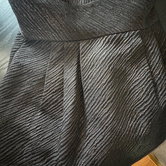 Milly of New York Black Dress Bow Detail Size 2 - Picture 4 of 5